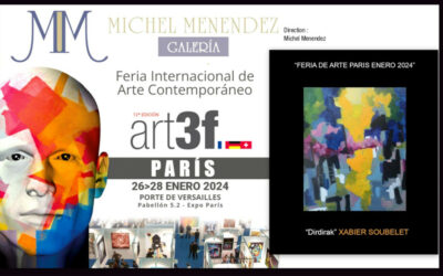 Paris, galerie Michel Menendez, 26 au 28 janvier 2024