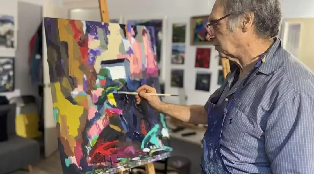 Xabier Soubelet, 50 ans de peinture © Crédit photo : Michel Hiribarren / SO